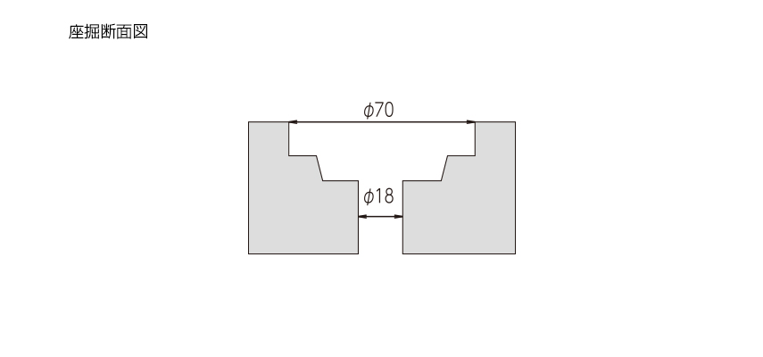 高価値 空豆4478カナイ 建材 金物 SZB座堀錐φ18×φ70